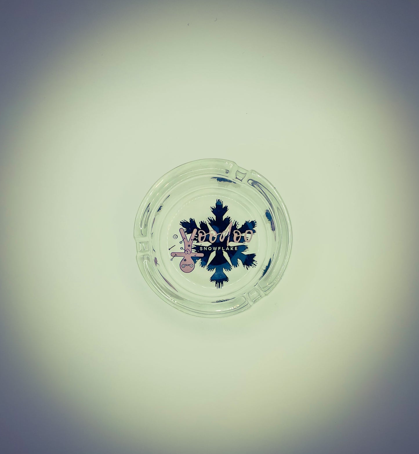 Signature Voodoo Snowflake Glass Ashtray