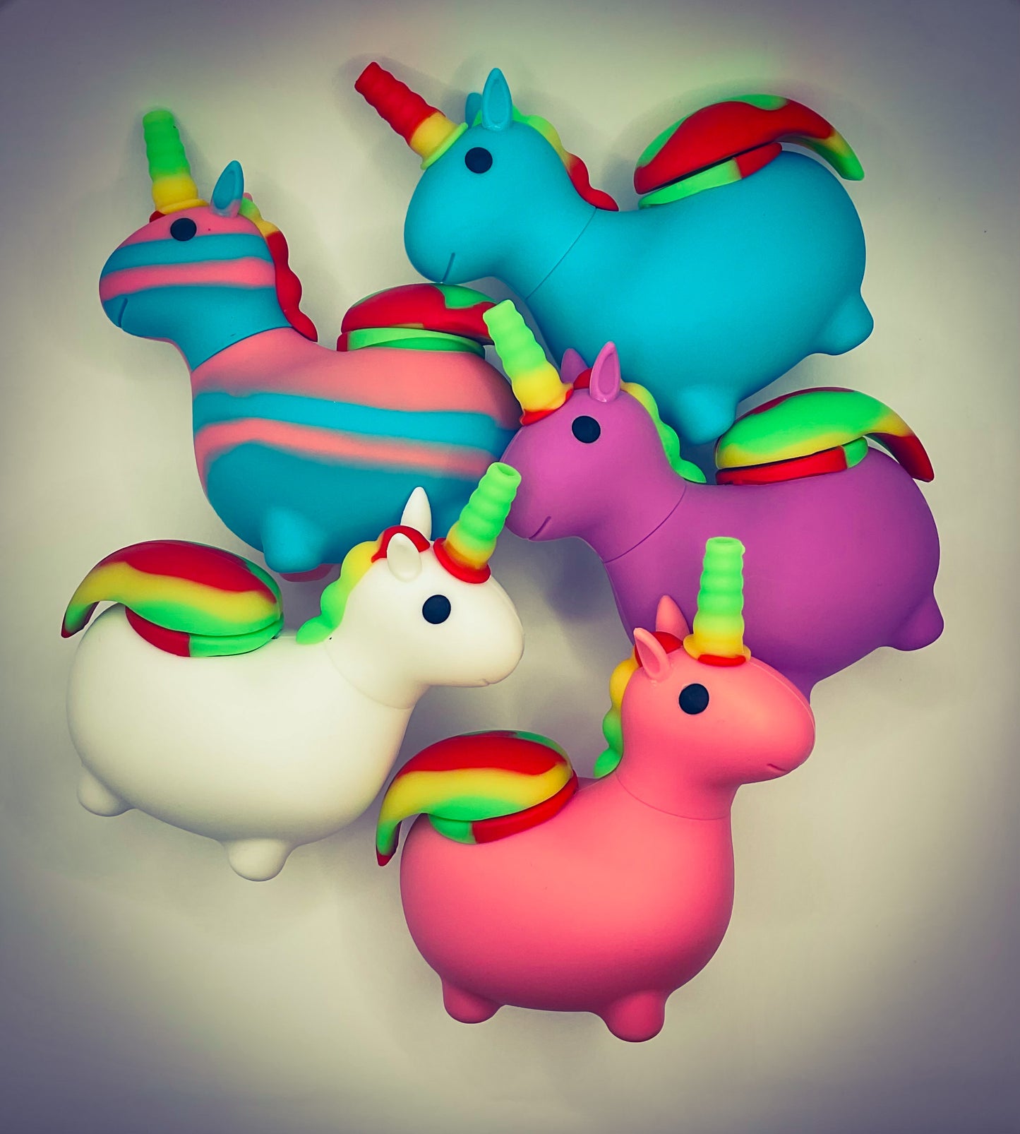Hot Silicone Unicorn Smoking Piece
