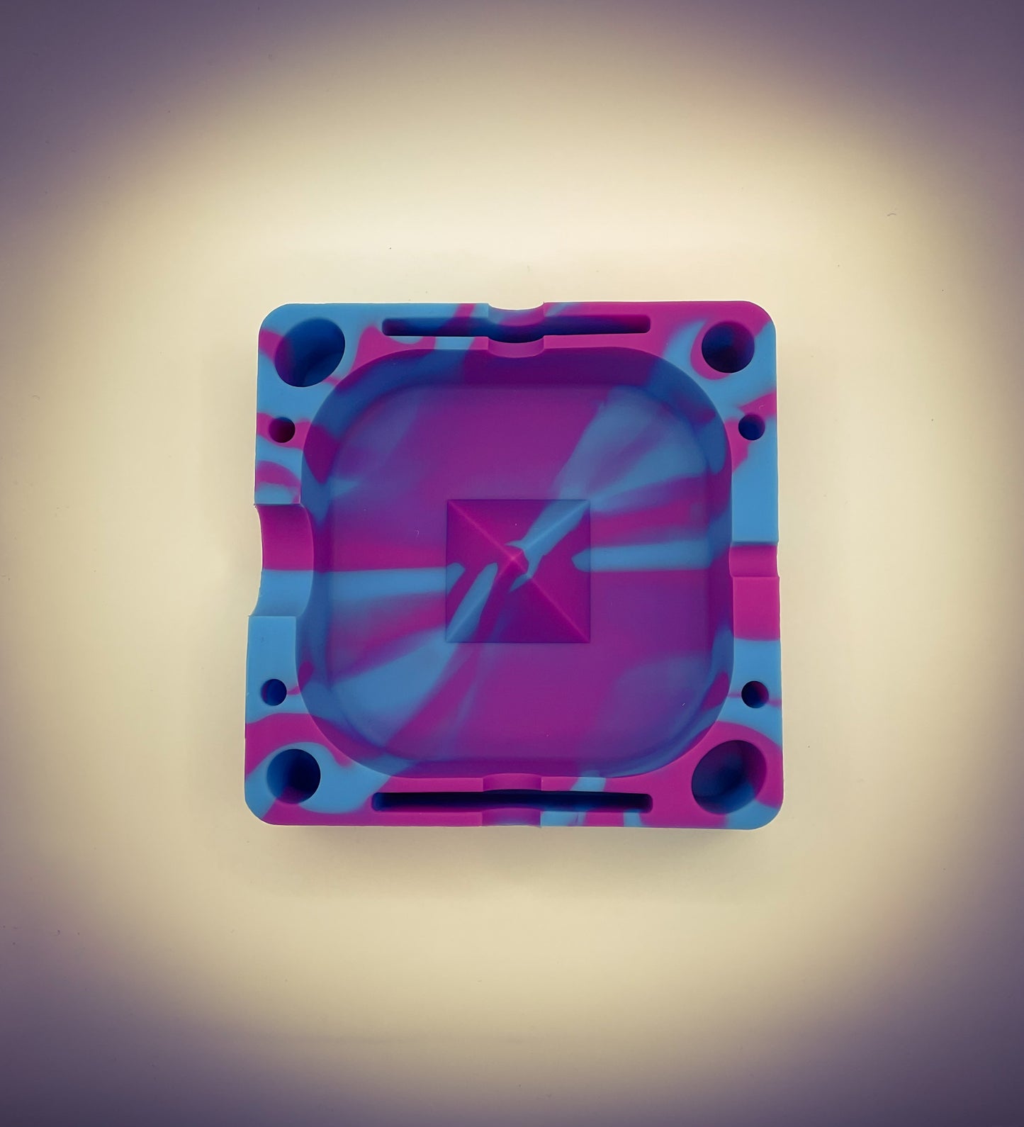 Silicone Tie Dyed Ashtray