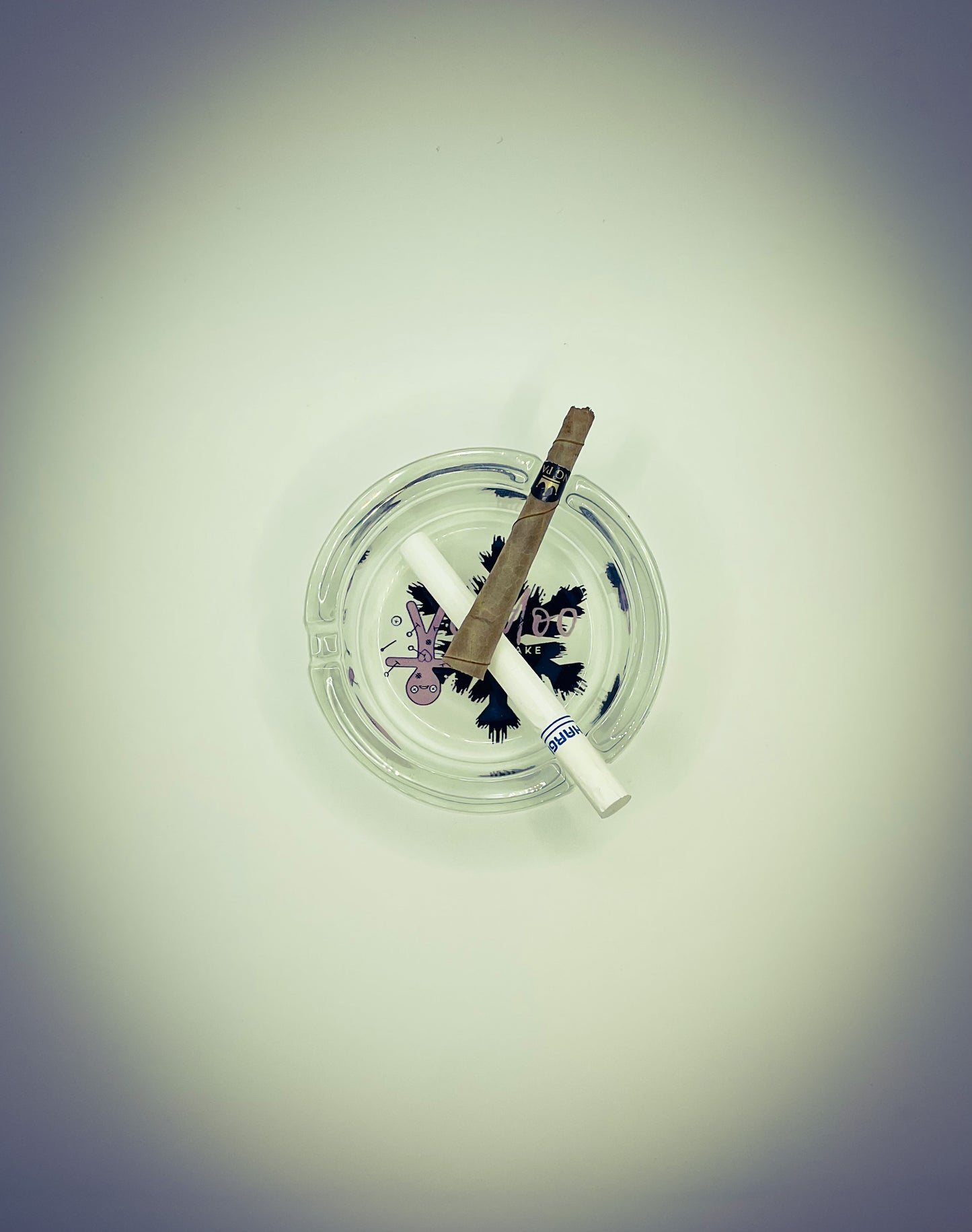 Signature Voodoo Snowflake Glass Ashtray