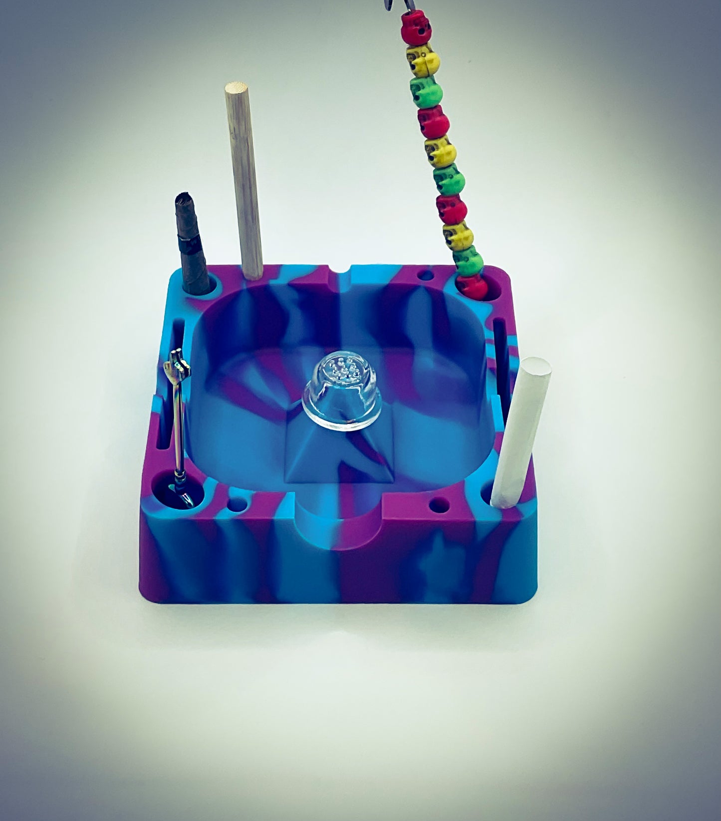 Silicone Tie Dyed Ashtray
