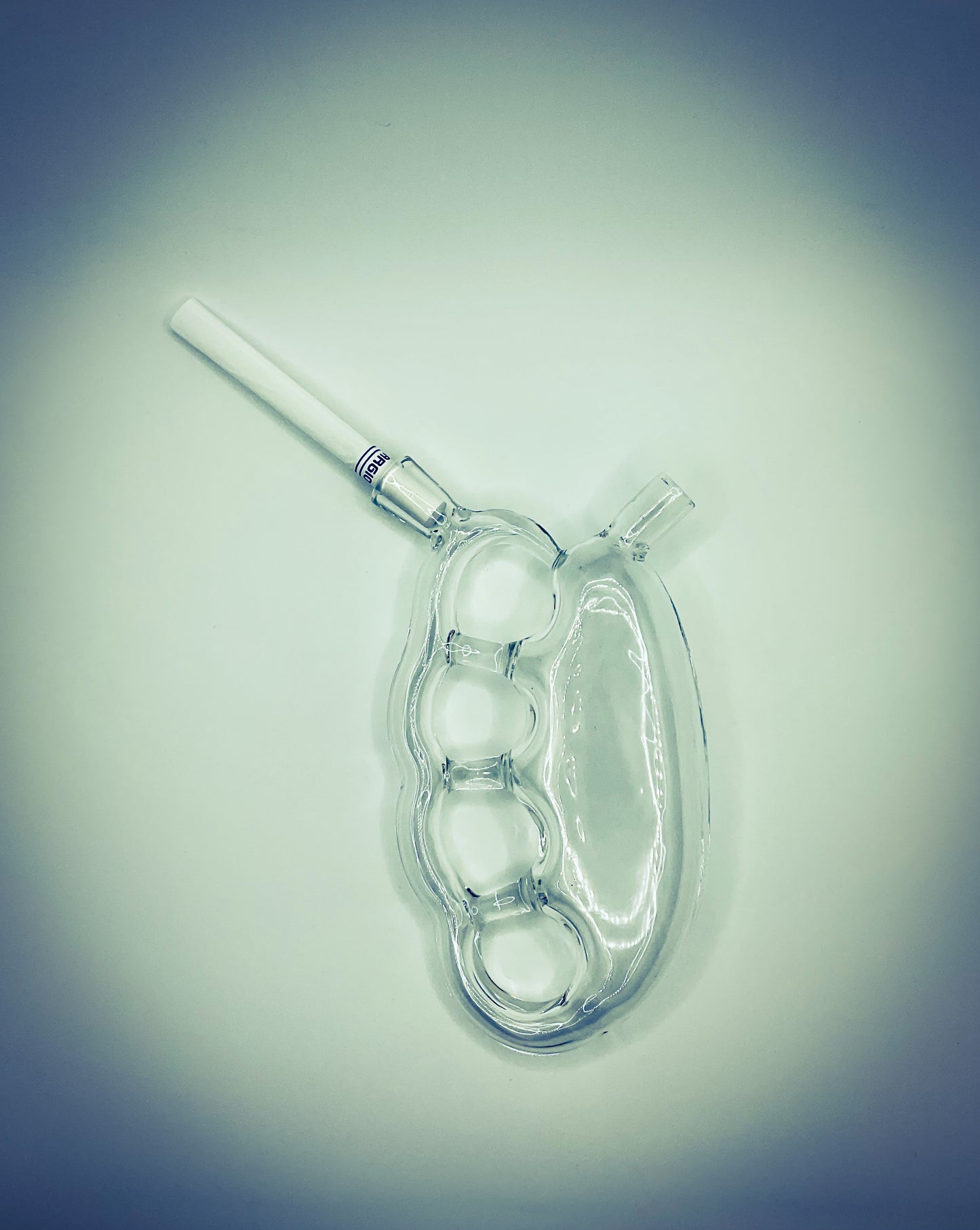 Glass Knuckles Smoking Piece