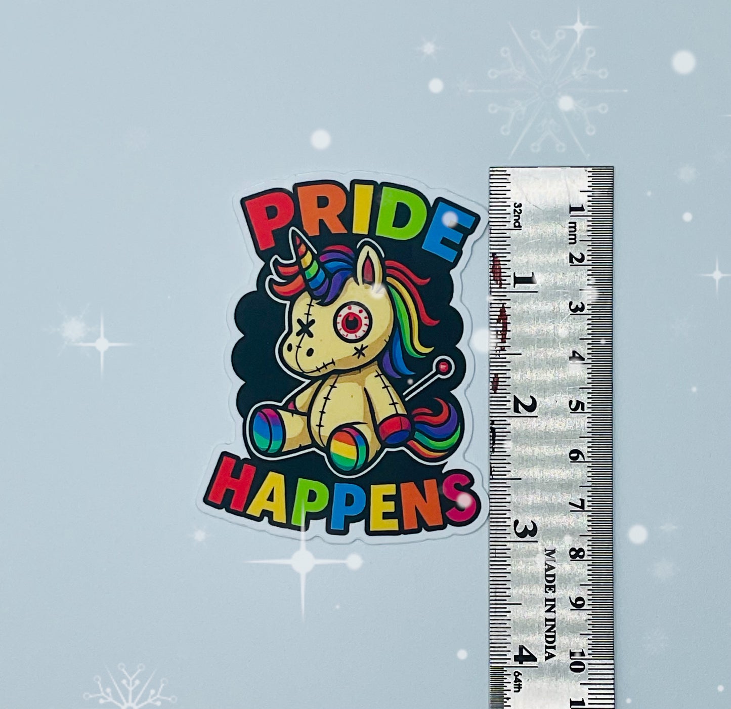 Happens Sticker 3-Pack - Stoned, Chill, Pride Happens - Voodoo Doll Vinyl Stickers