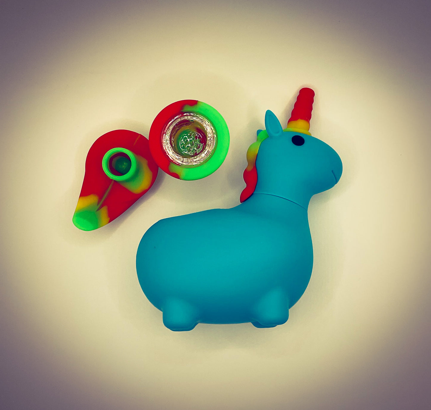 Hot Silicone Unicorn Smoking Piece