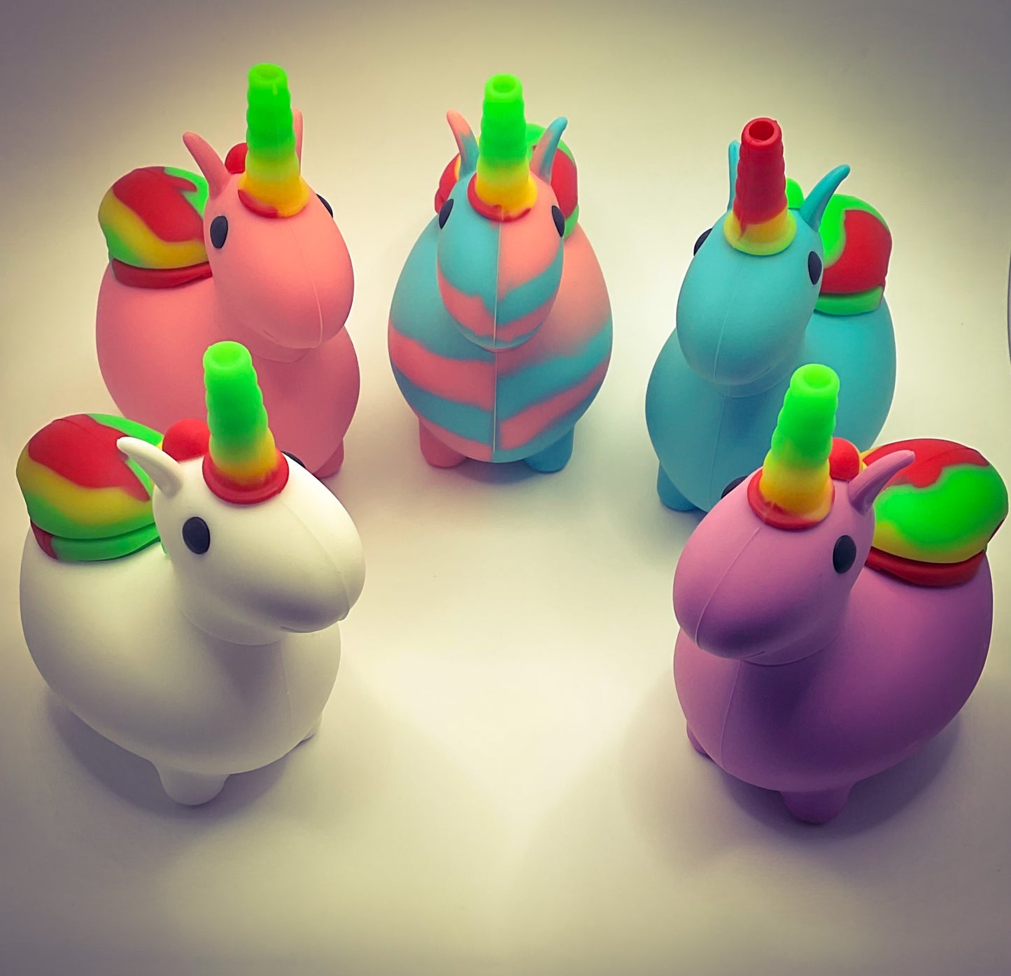Hot Silicone Unicorn Smoking Piece