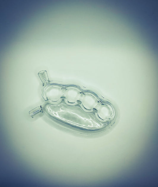 Glass Knuckles Smoking Piece