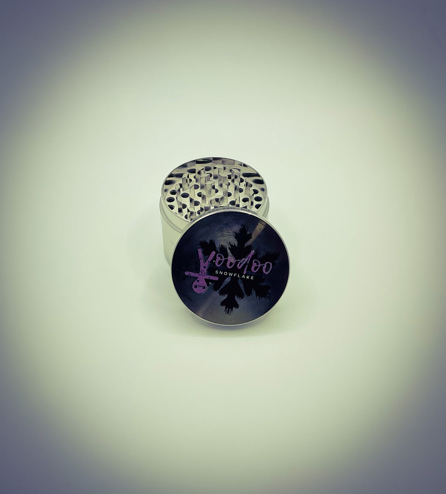 Signature Voodoo Snowflake Metal Herbal Spice Grinder