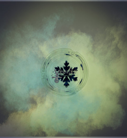 Signature Voodoo Snowflake Glass Ashtray