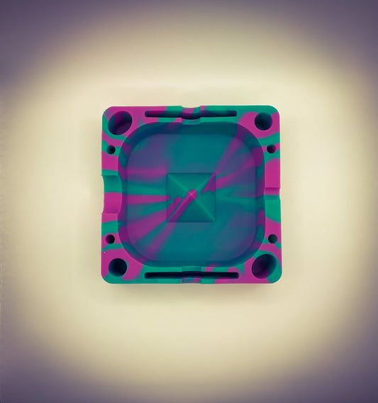 Silicone Tie Dyed Ashtray
