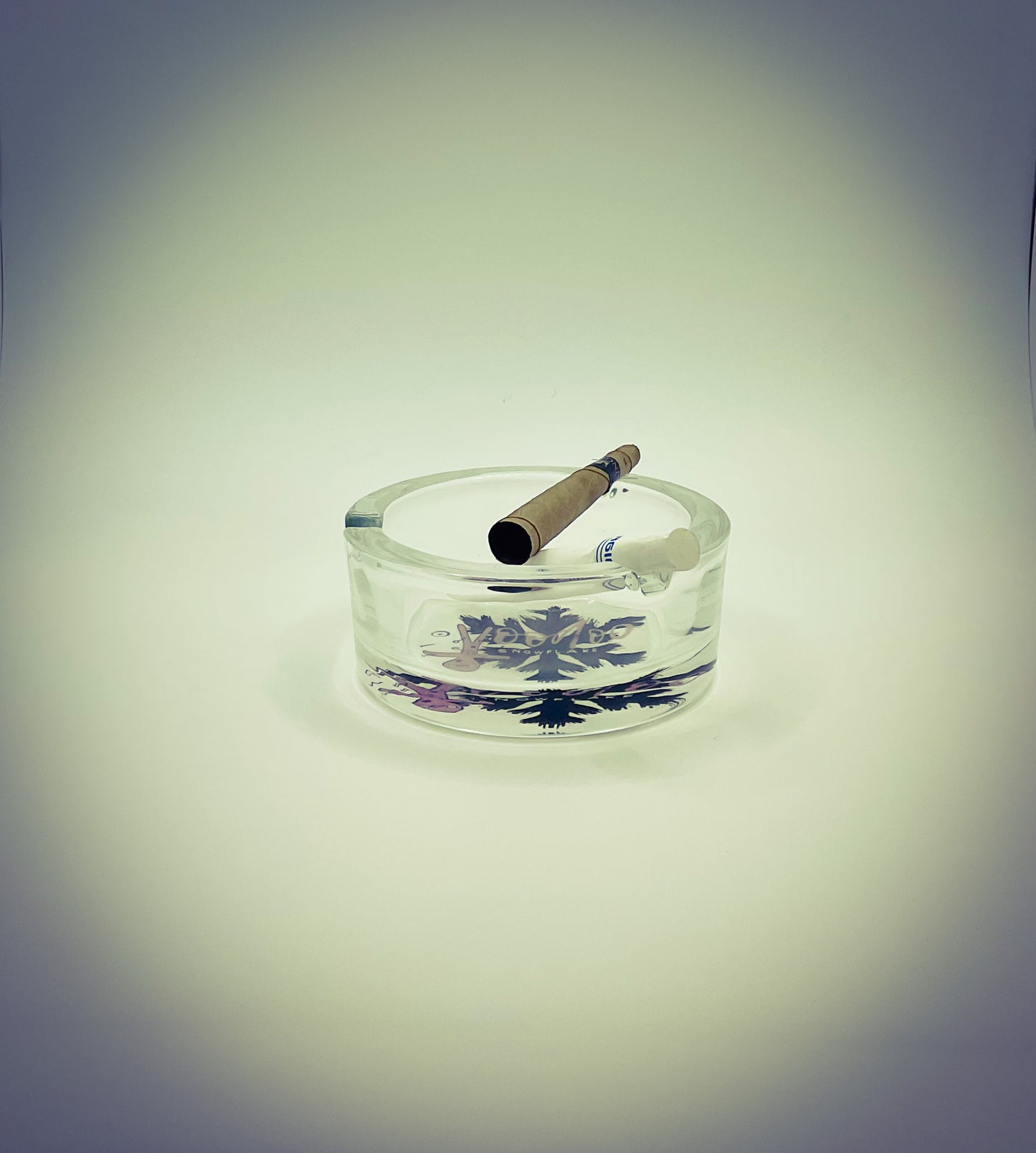 Signature Voodoo Snowflake Glass Ashtray