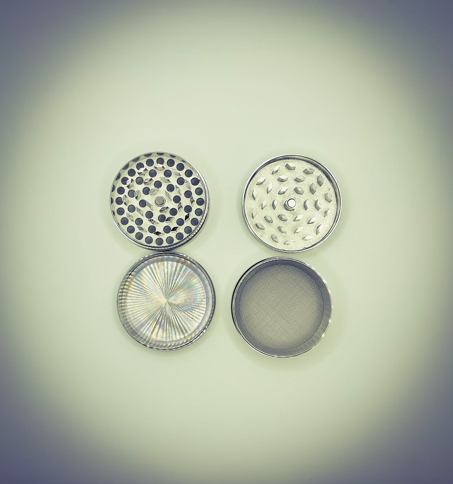 Signature Voodoo Snowflake Metal Herbal Spice Grinder
