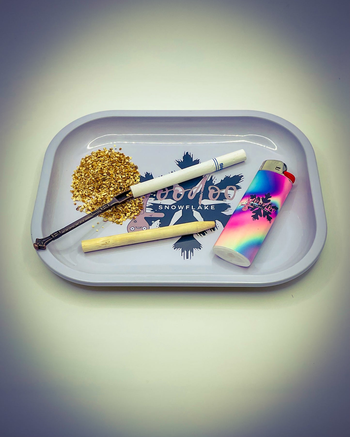Signature Voodoo Snowflake Metal Accessories Tray