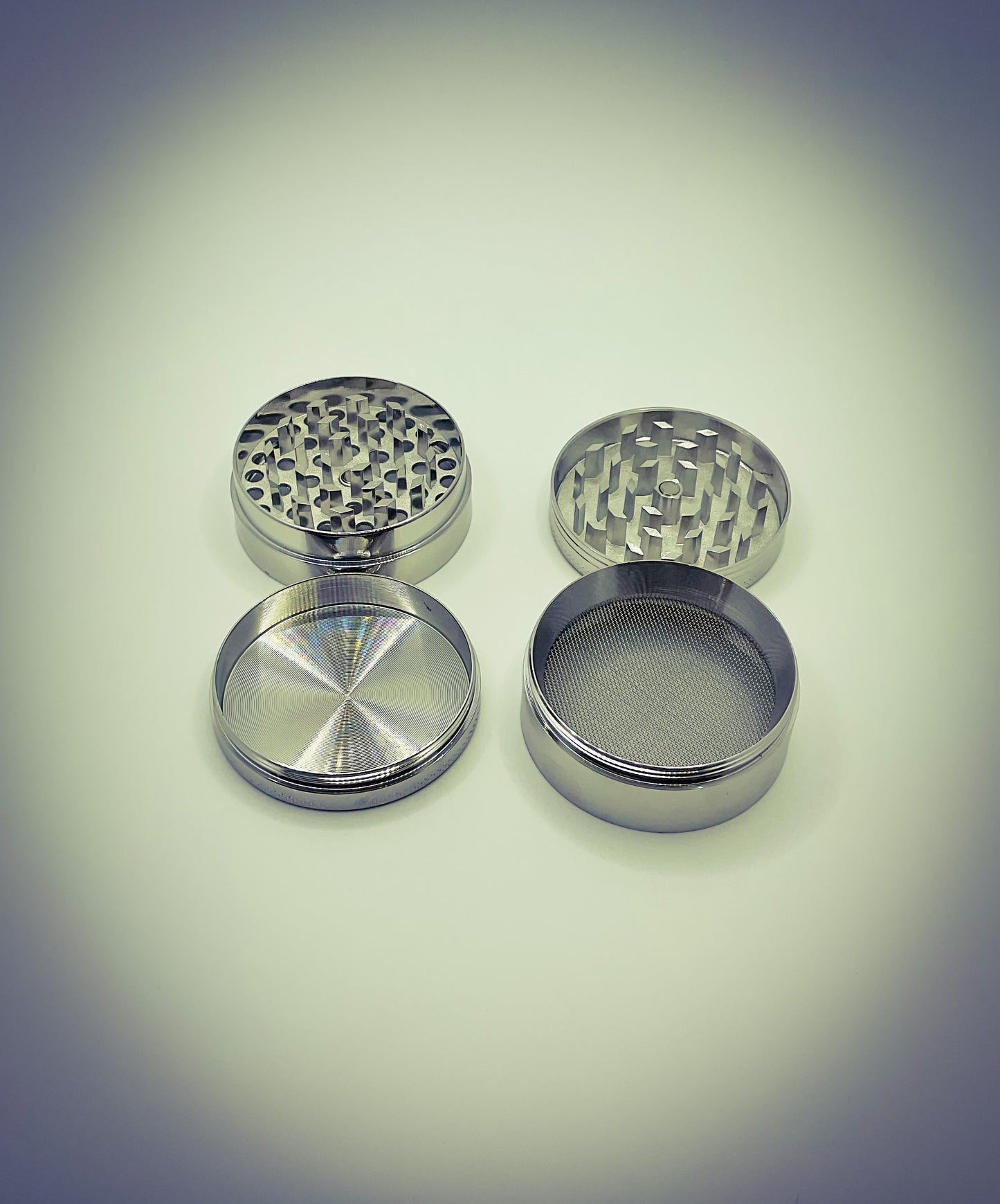 Signature Voodoo Snowflake Metal Herbal Spice Grinder
