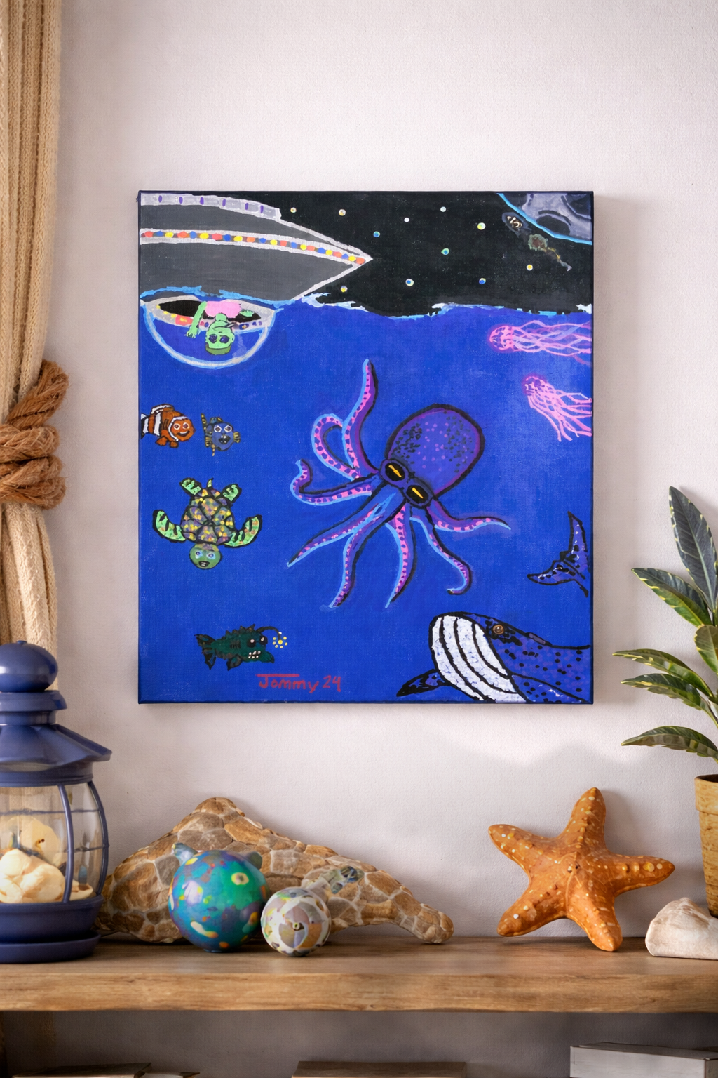 Voodoo Snowflake Original Art