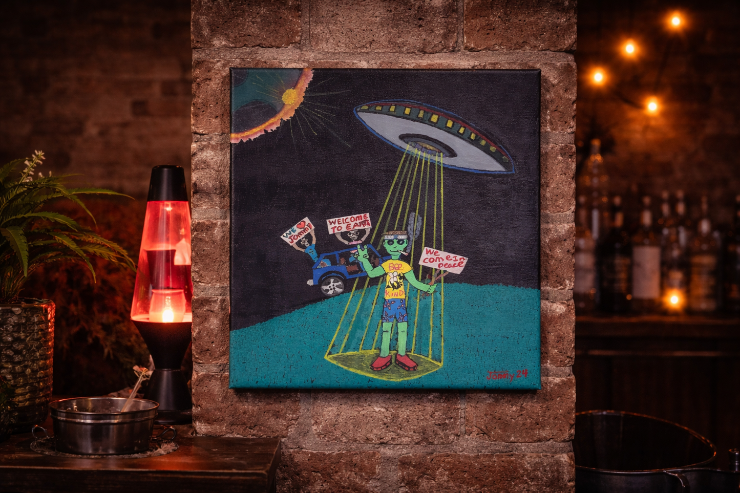 Voodoo Snowflake Original Art